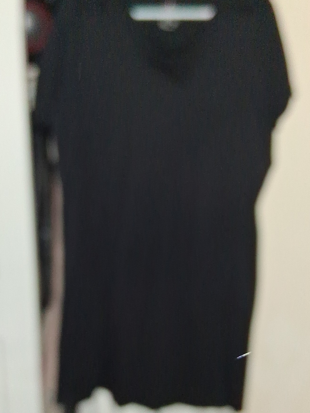 Isaac Mizrahi Black Asymmetrical Hem Dress